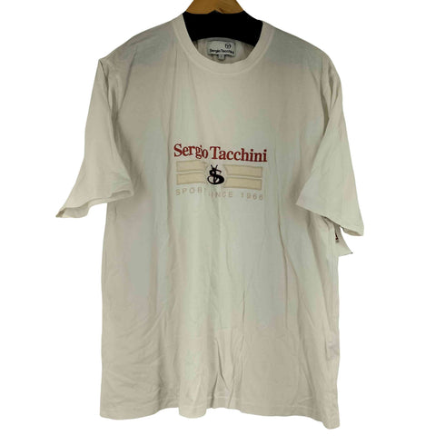 セルジオタッキーニ SERGIO TACCHINI フロント刺繍 S/S Tシャツ メンズ import:L